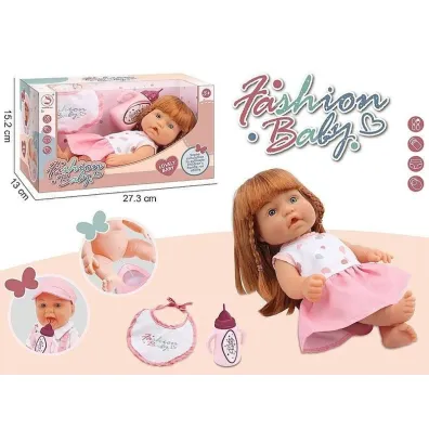 Lalka bobas z akcesoriami 25cm Adar