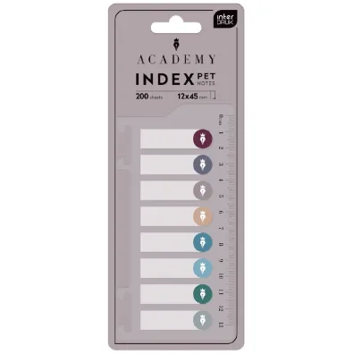 Interdruk Zak�adki indeksuj�ce Pet z linijk� Dots Academy