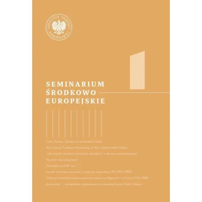 Seminarium �rodkowoeuropejskie. Tom 1 - Dariusz D�browski, Piotr  Ruci�ski