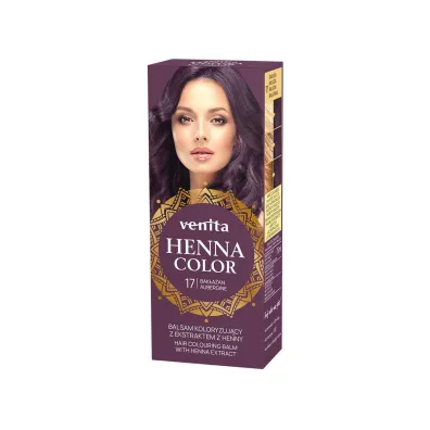 Venita Henna Color balsam koloryzuj�cy z ekstraktem z henny 17 Bak�a�an 75 ml