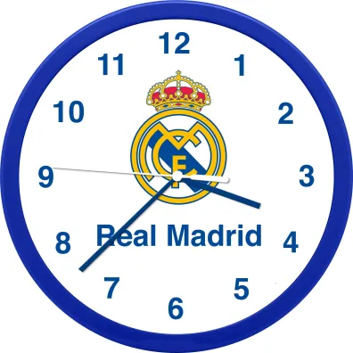 Zegar �cienny Real Madryt 25cm. RM00001