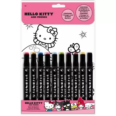 Malowanie po numerkach Hello Kitty HK50188 KIDS EUROSWAN