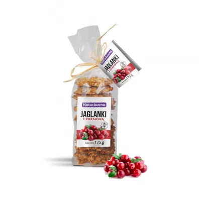 NaturaVena Ciastka jaglanki z �urawin� 175 g