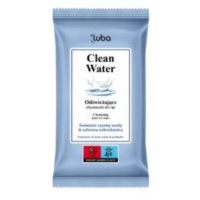 Luba Chusteczki nawil�ane Clean Water 15 szt.