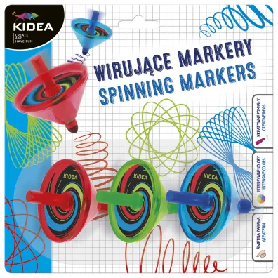 Derform Wiruj�ce markery 3 szt.