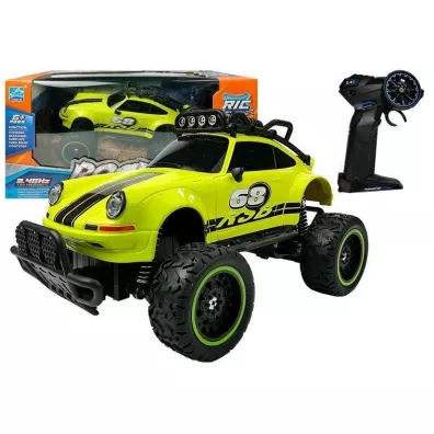 Auto R/C Beetle zielone 6.5km/h Leantoys