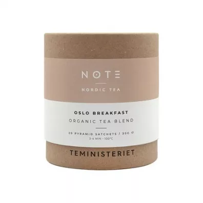 Teministeriet Note Oslo Breakfast Organic Herbata czarna 20 x 1.5 g Bio