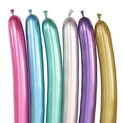 Arpex Balony do modelowania efekt chromu 10 szt.