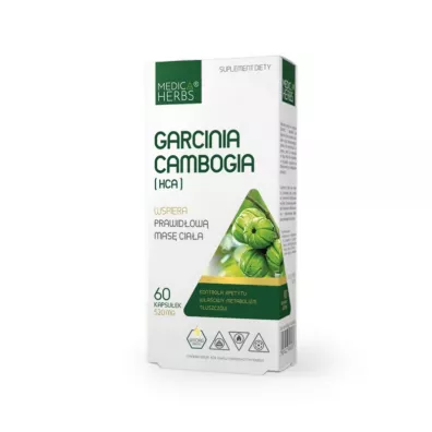 Medica Herbs Garcinia Cambogia HCA 520 mg Suplement diety 60 kaps.