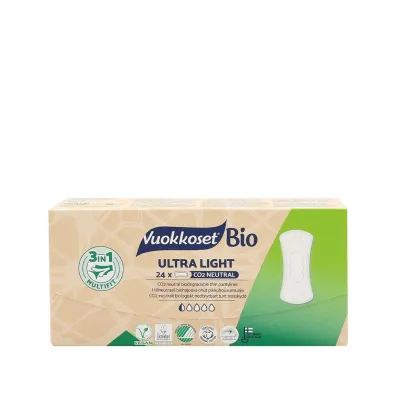 Vuokkoset Bio, Wkadki higieniczne Ultra Light 24 szt.