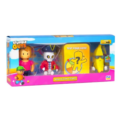 Stumble Guys Mini Action Figures  4 Pack B