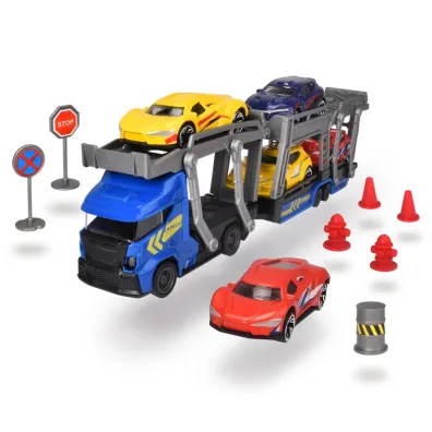 CITY Zestaw z lawetą i autami, 30 cm Dickie Toys CITY Zestaw z lawetą i autami, 30 cm Dickie Toys