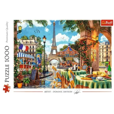 Puzzle 1000 el. Paryski poranek Trefl