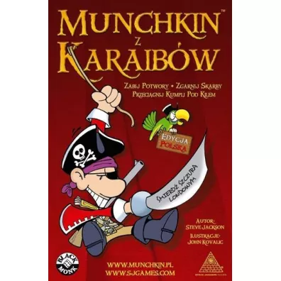 Munchkin z Karaibw Black Monk