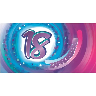 AbCard Zaproszenie Urodziny Z66 10 szt.