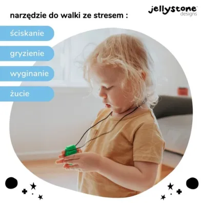 Gryzak terapeutyczny Robot Jellystone Designs