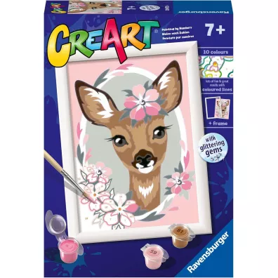 Malowanie po numerach CreArt - Pi�kna sarna Ravensburger