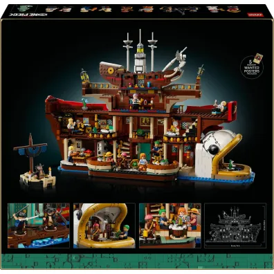 LEGO ONE PIECE P�ywaj�ca restauracja Baratie 75640