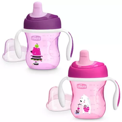 Chicco Kubek niekapek z twardym ustnikiem 200 ml