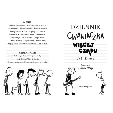 Wi�cej czadu. Dziennik cwaniaczka. Tom 17