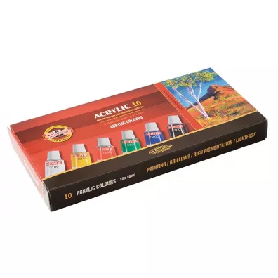 Koh-I-Noor Farby akrylowe 162703 10x16ml