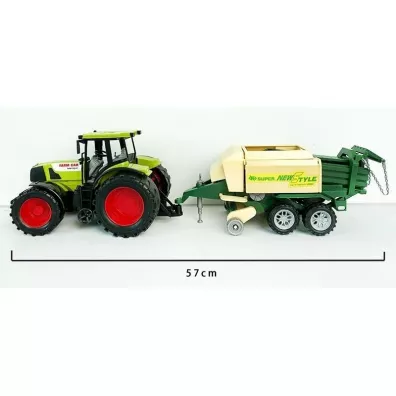 Traktor z pras� Macyszyn Toys