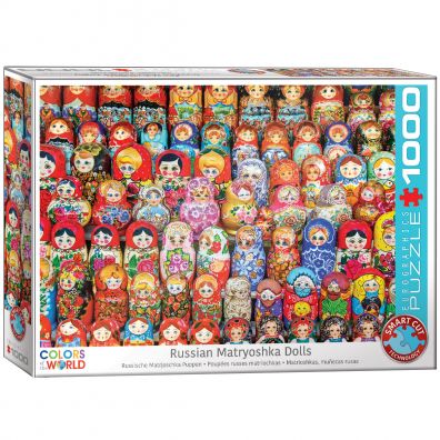 Puzzle 1000 el. Russian Matryoshka Dolls Eurographics