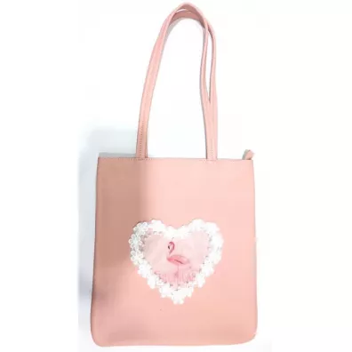 Fresh Torba du�a Serce Flaming Tropical Paradise