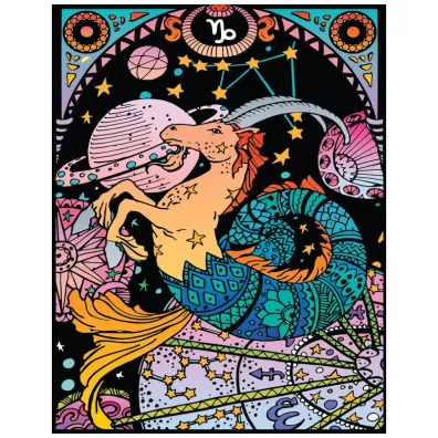 Kolorowanka welwetowa A4 Zodiak Kozioro�ec
