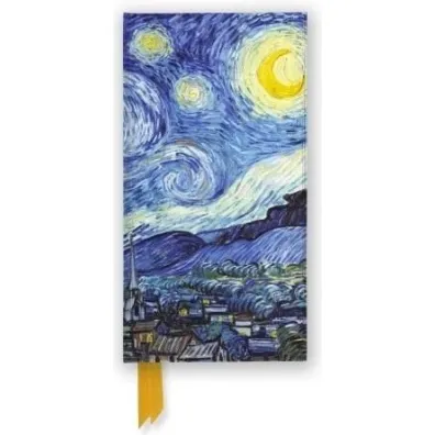 Flame Tree Notatnik Gwia�dzista noc Vincent van Gogh linia