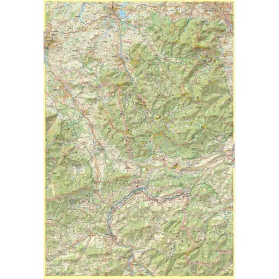 Mapa turystyczna Beskid �l�ski 1:50 000