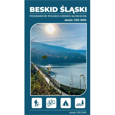 Mapa turystyczna Beskid �l�ski 1:50 000