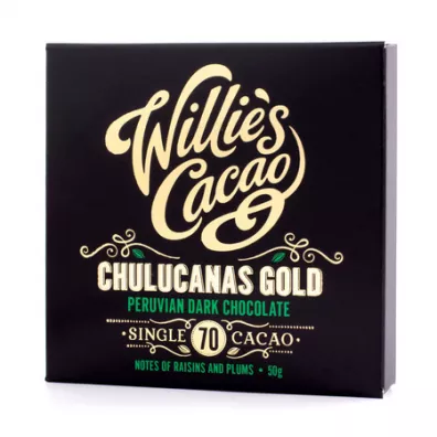 Willies Cacao Czekolada 70% Chulucanas Gold Peru 50 g