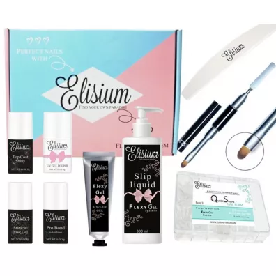 Elisium Zestaw Maxi Flexy Gel z formami Quick Shape Type 2 9 element�w 9 szt.