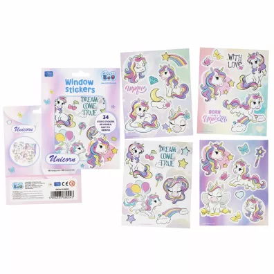 Sticker Boo Naklejki na okno Unicorn