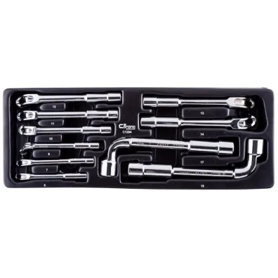 C1204 Klucze fajkowe 6-19 mm 10 szt.Corona / Richmann Exclusvie