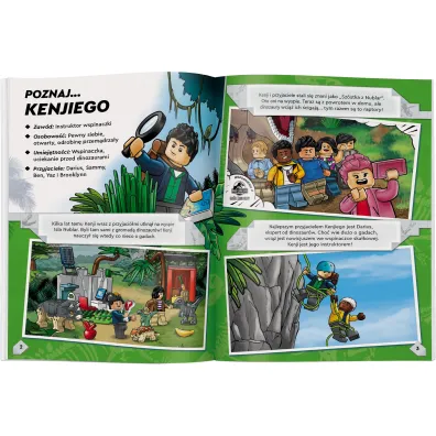 LEGOego Jurassic World. Raptory uciekaj�!