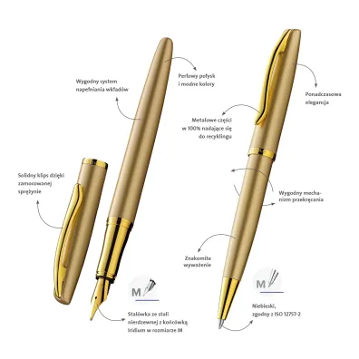 Pelikan Pi�ro wieczne Jazz Noble Elegance + d�ugopis Gold