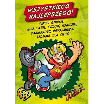 Stamp Karnet Young B6 + koperta. Wz�r nr 018
