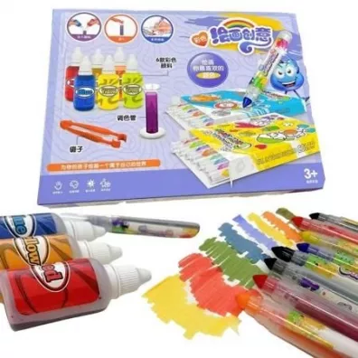 Maksik Zestaw kreatywny DIY kolorowych marker�w