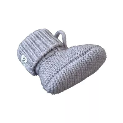 Lodger Buciki niechodki z weny merino 100% Drizzle 0-6 mies.