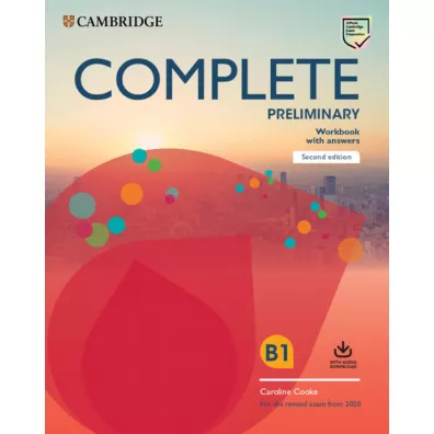Complete Preliminary B1. Workbook with answers with Audio Download - Emma Heyderman, Peter May