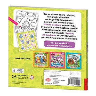 Disney Stitch. Przytulne kolorowanki