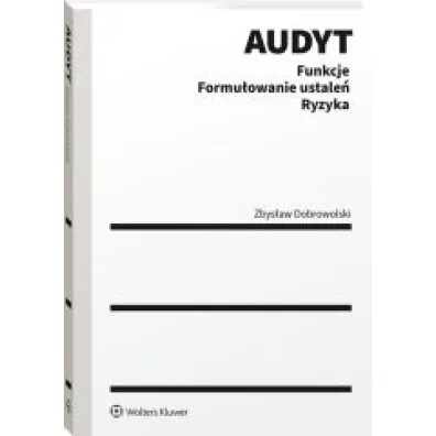 Audyt. Funkcje. Formu�owanie ustale�. Ryzyka