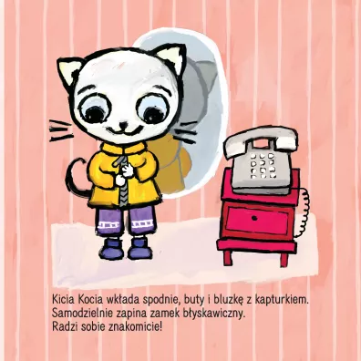 Kicia kocia na placu zabaw