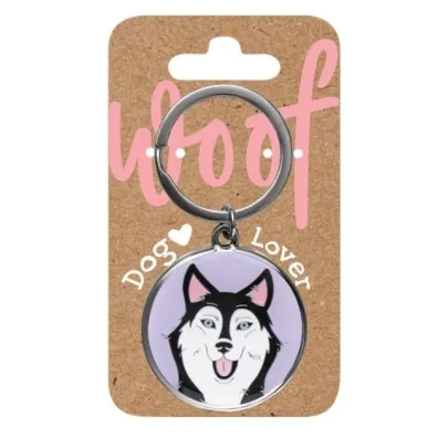 Be-Happy Gifts Brelok dla psiarzy - husky