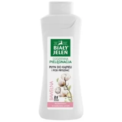Bia�y Jele� P�yn do k�pieli hipoalergiczny Codzienna Piel�gnacja Bawe�na 750 ml
