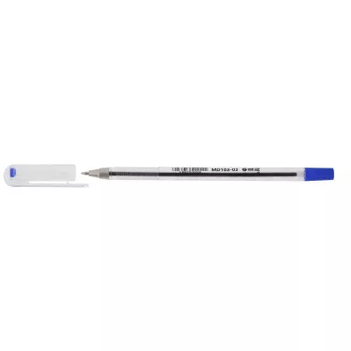 MemoBe Dugopis biurowy 0,7mm nieb, tuba 20 szt.