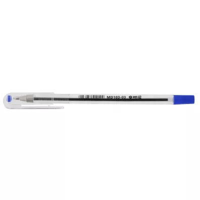 MemoBe Dugopis biurowy 0,7mm nieb, tuba 20 szt.