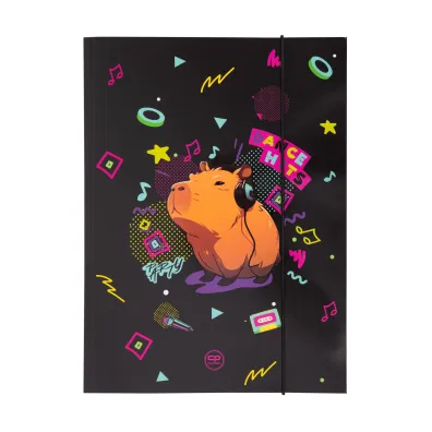 Patio Teczka kartonowa z gumk� A4 Coolpack Capybara Music